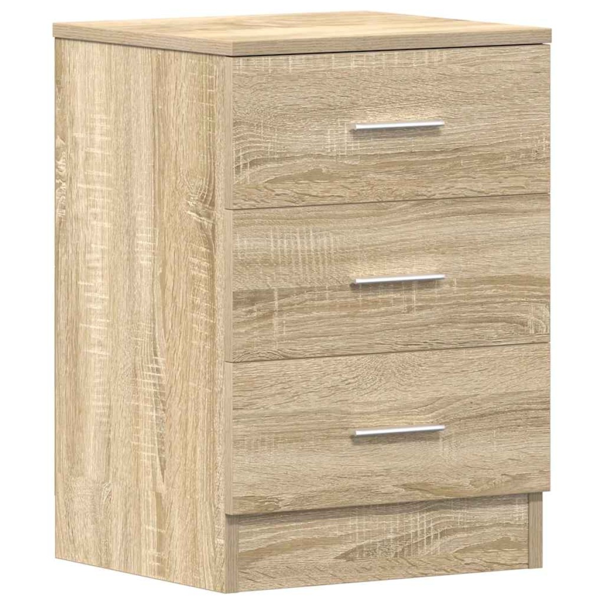 vidaXL Κομοδίνα 2 τεμ. Χρώμα Sonoma Δρυς 38x35x56 εκ. από Μοριοσανίδα