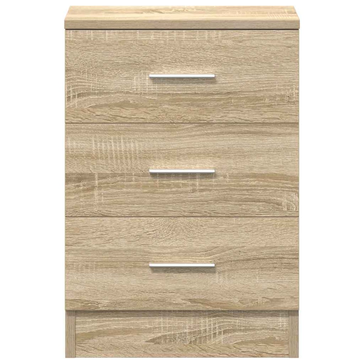 vidaXL Κομοδίνα 2 τεμ. Χρώμα Sonoma Δρυς 38x35x56 εκ. από Μοριοσανίδα
