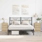 vidaXL Κομοδίνα 2 τεμ. Χρώμα Sonoma Δρυς 38x35x56 εκ. από Μοριοσανίδα