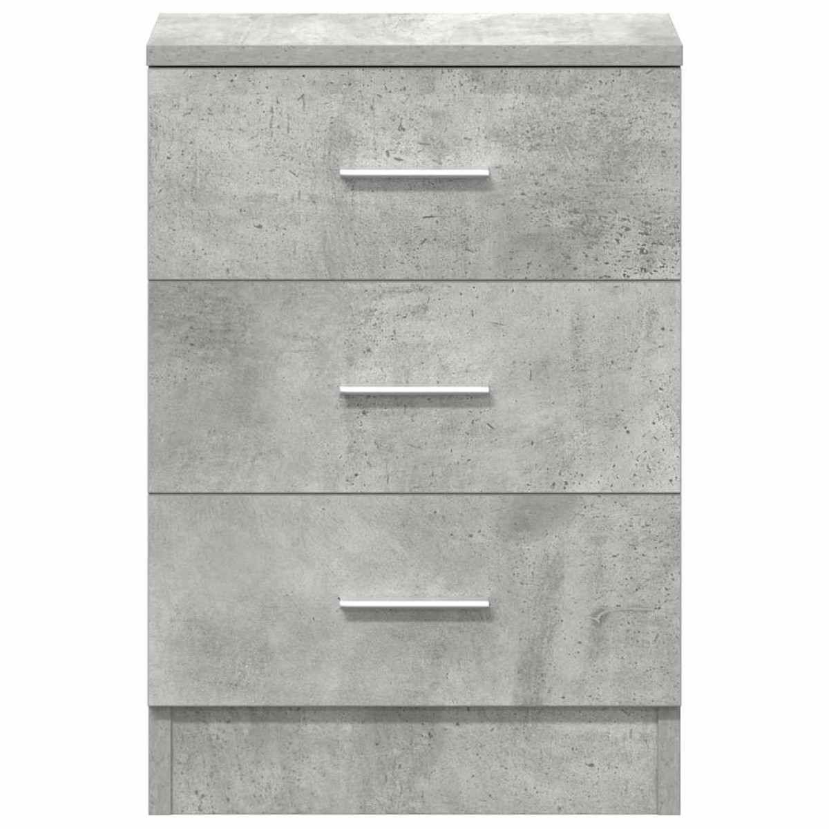 vidaXL Κομοδίνο Γκρι του Σκυροδέματος 38 x 35 x 56 εκ. από Μοριοσανίδα