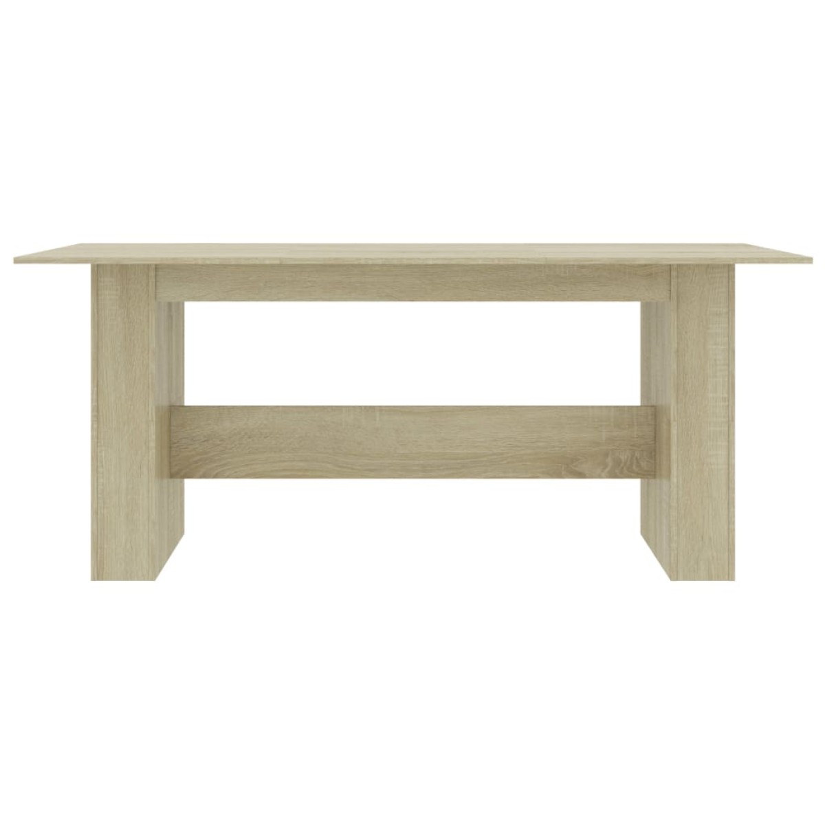 vidaXL Τραπεζαρία Sonoma Δρυς 180 x 90 x 76 εκ. από Μοριοσανίδα