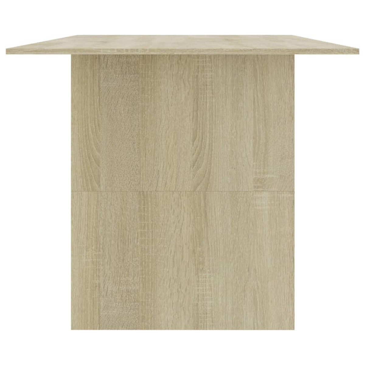 vidaXL Τραπεζαρία Sonoma Δρυς 180 x 90 x 76 εκ. από Μοριοσανίδα
