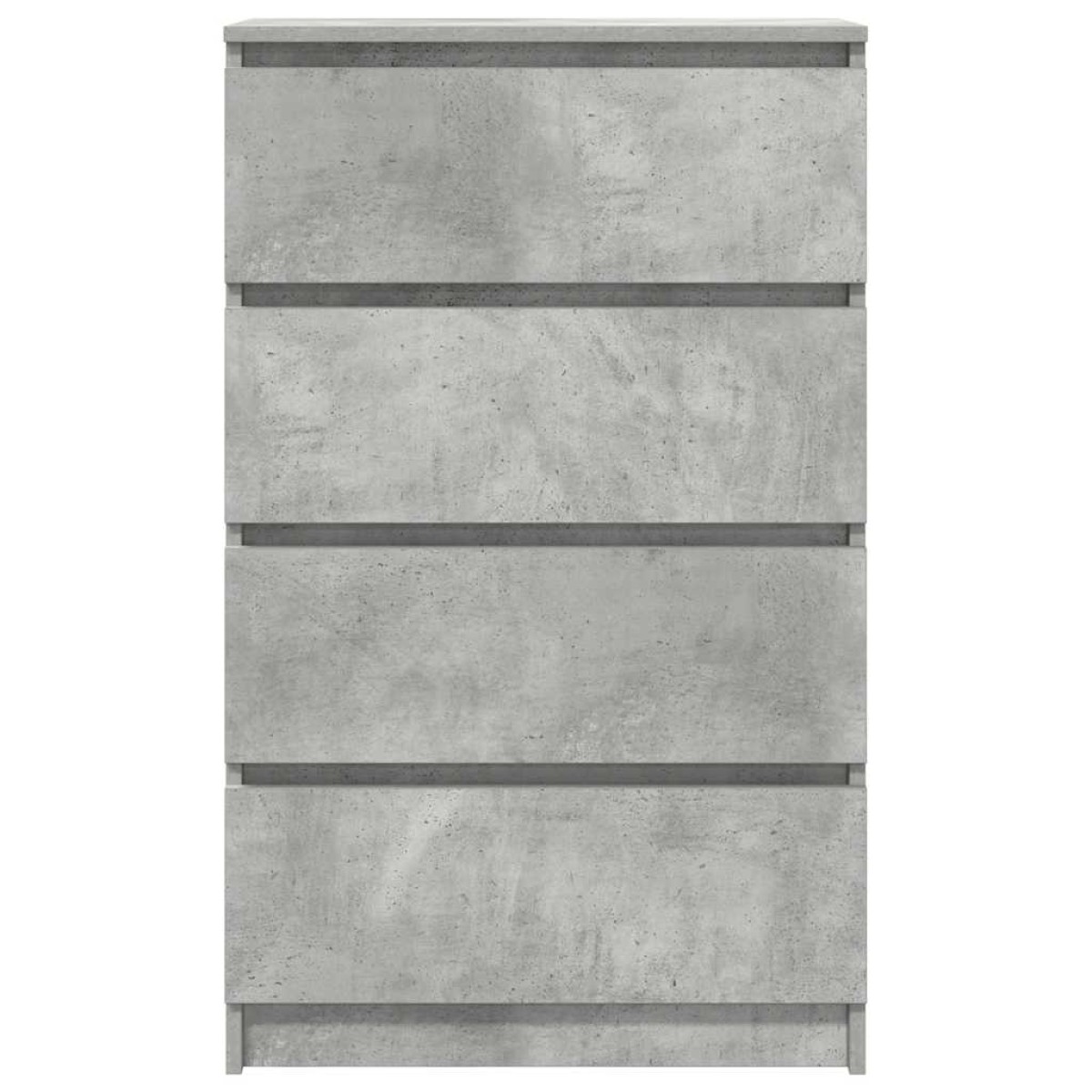 vidaXL Συρταριέρα Γκρι Σκυροδέματος 60x35x98,5 εκ. Επεξεργασμένο Ξύλο