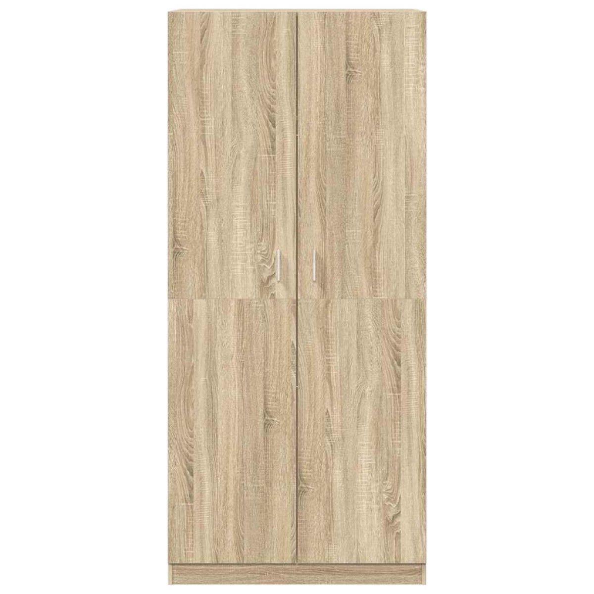 vidaXL Ντουλάπα Χρώμα Sonoma Δρυς 90 x 52 x 200 εκ. από Μοριοσανίδα