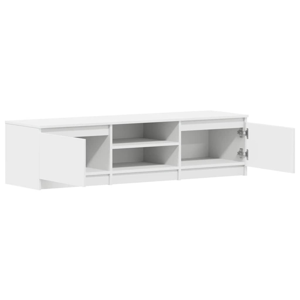vidaXL Έπιπλο Τηλεόρασης Λευκό 140 x 40 x 35,5 εκ. από Μοριοσανίδα