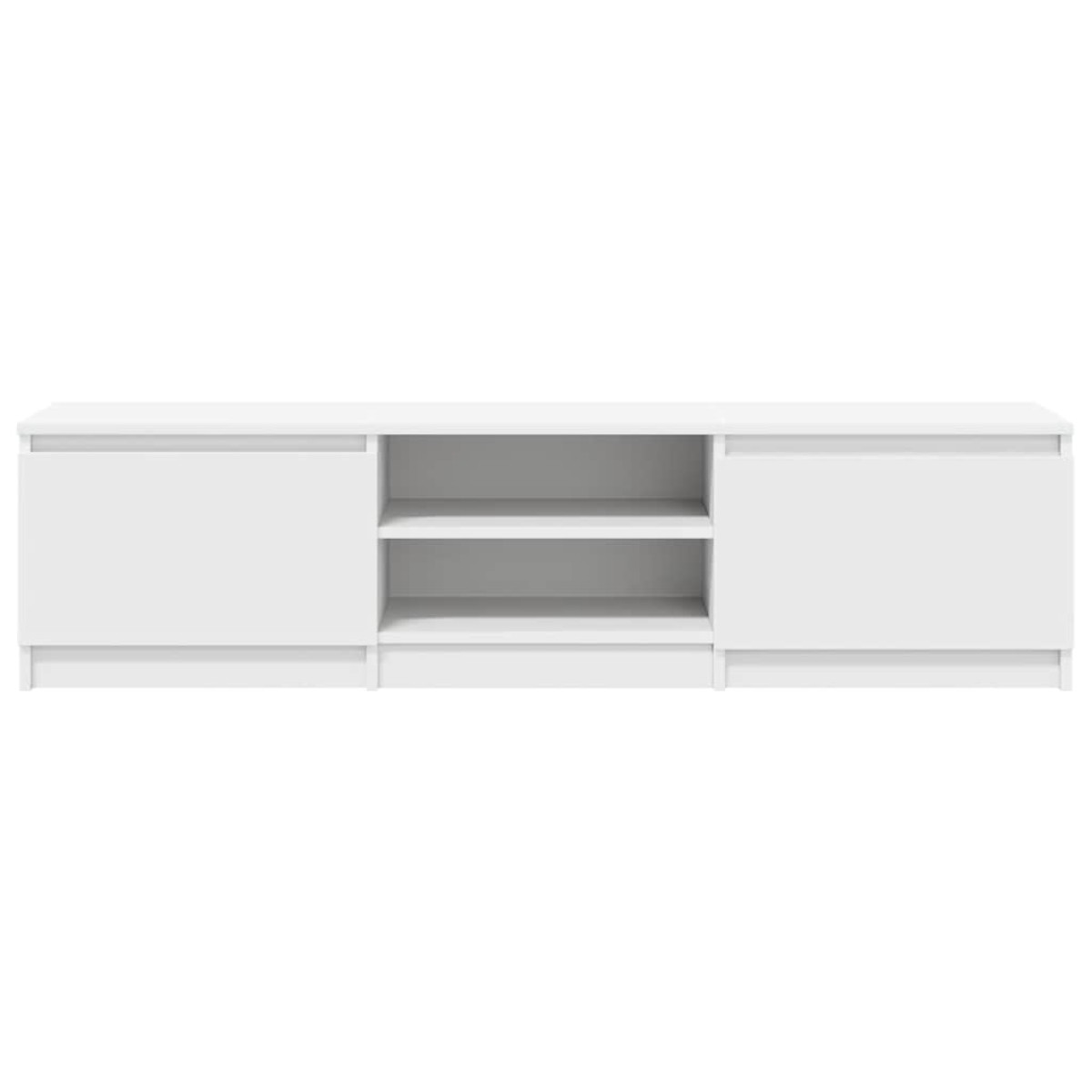 vidaXL Έπιπλο Τηλεόρασης Λευκό 140 x 40 x 35,5 εκ. από Μοριοσανίδα