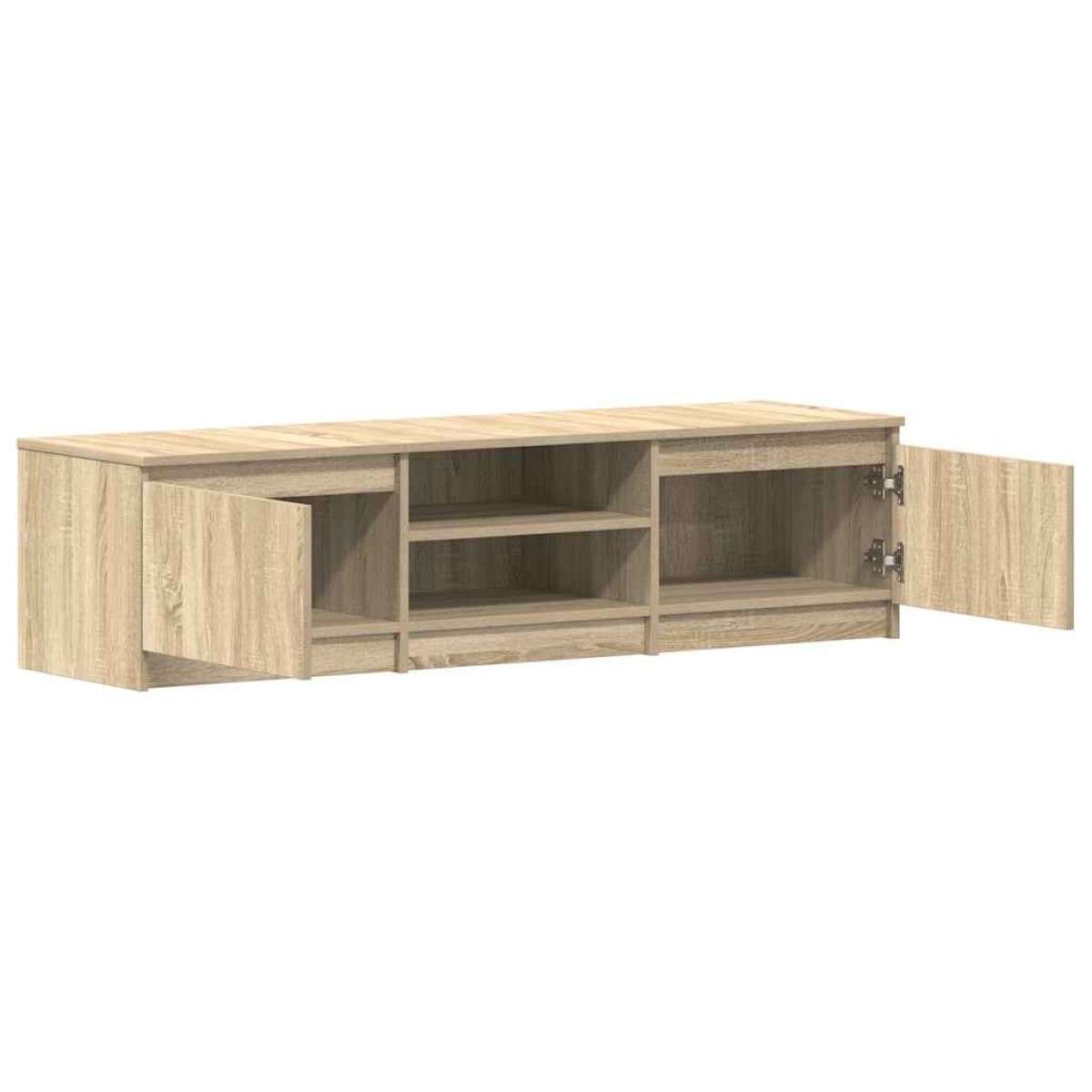 vidaXL Έπιπλο Τηλεόρασης Sonoma Δρυς 140x40x35,5 εκ. από Μοριοσανίδα