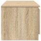 vidaXL Έπιπλο Τηλεόρασης Sonoma Δρυς 140x40x35,5 εκ. από Μοριοσανίδα