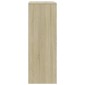 vidaXL Συρταριέρα με 6 Συρτάρια Sonoma Δρυς 50x34x96 εκ. Μοριοσανίδα