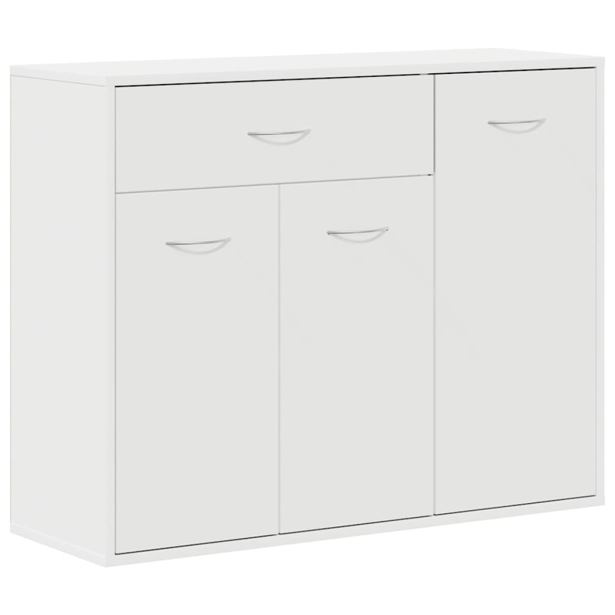 vidaXL Μπουφές Λευκός 88 x 30 x 70 εκ. από Μοριοσανίδα