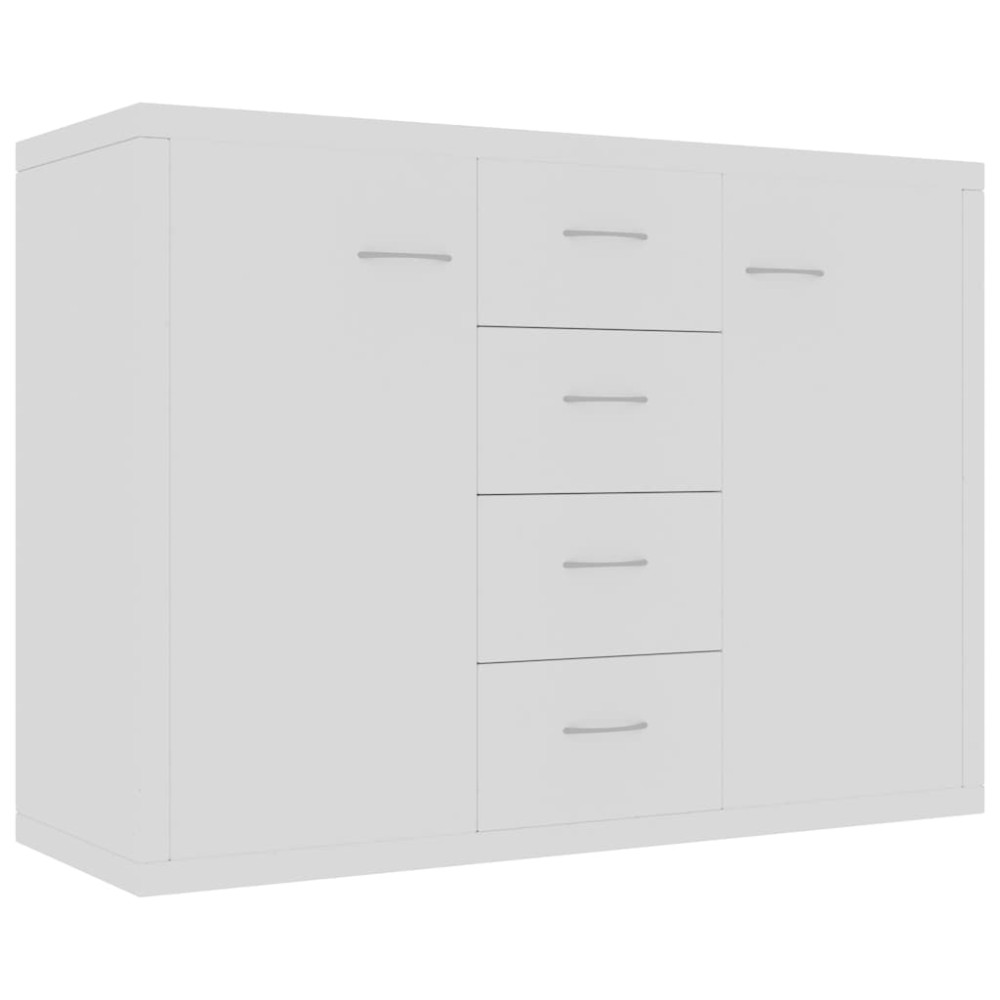 vidaXL Μπουφές Λευκός 88 x 30 x 65 εκ. από Επεξ. Ξύλο