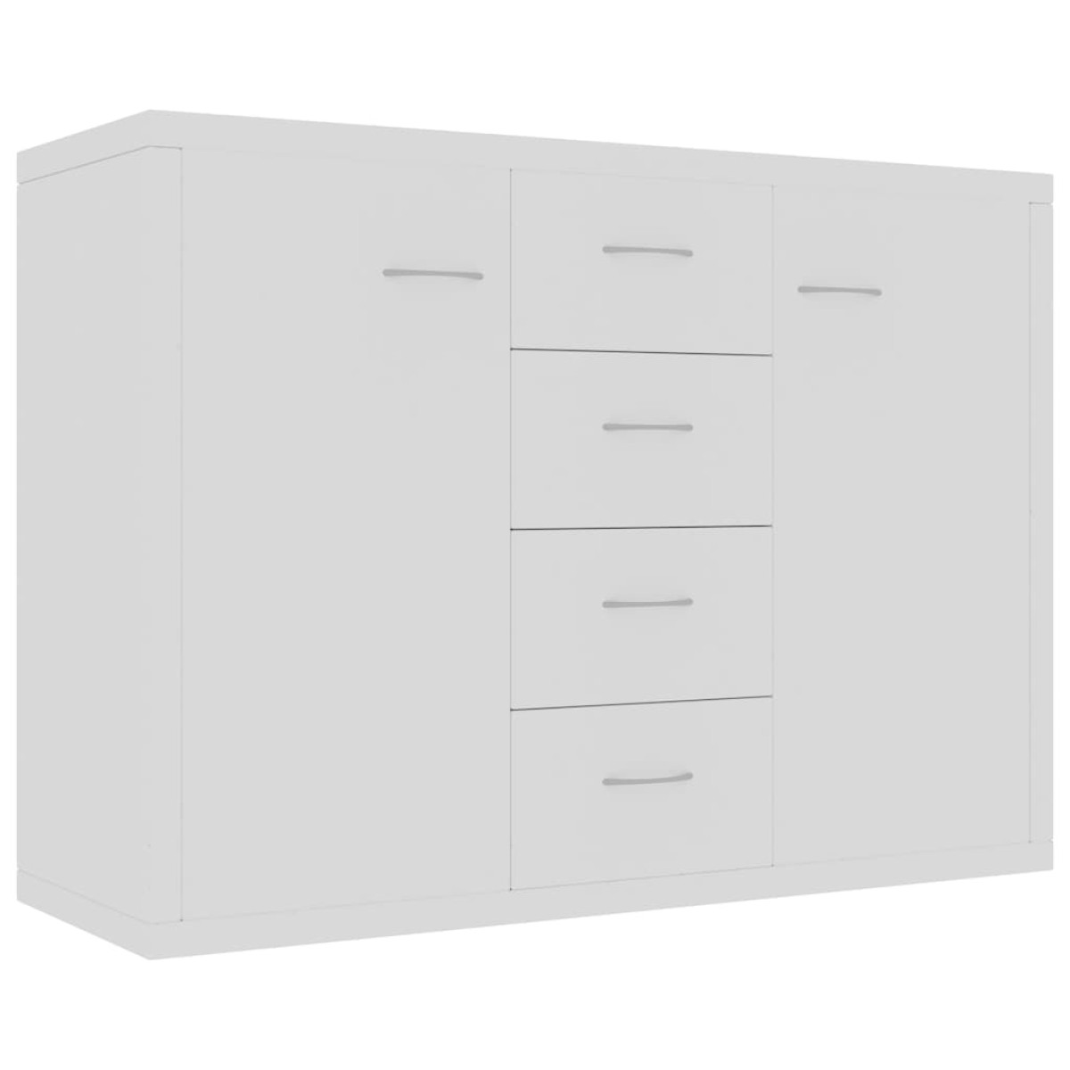 vidaXL Μπουφές Λευκός 88 x 30 x 65 εκ. από Μοριοσανίδα