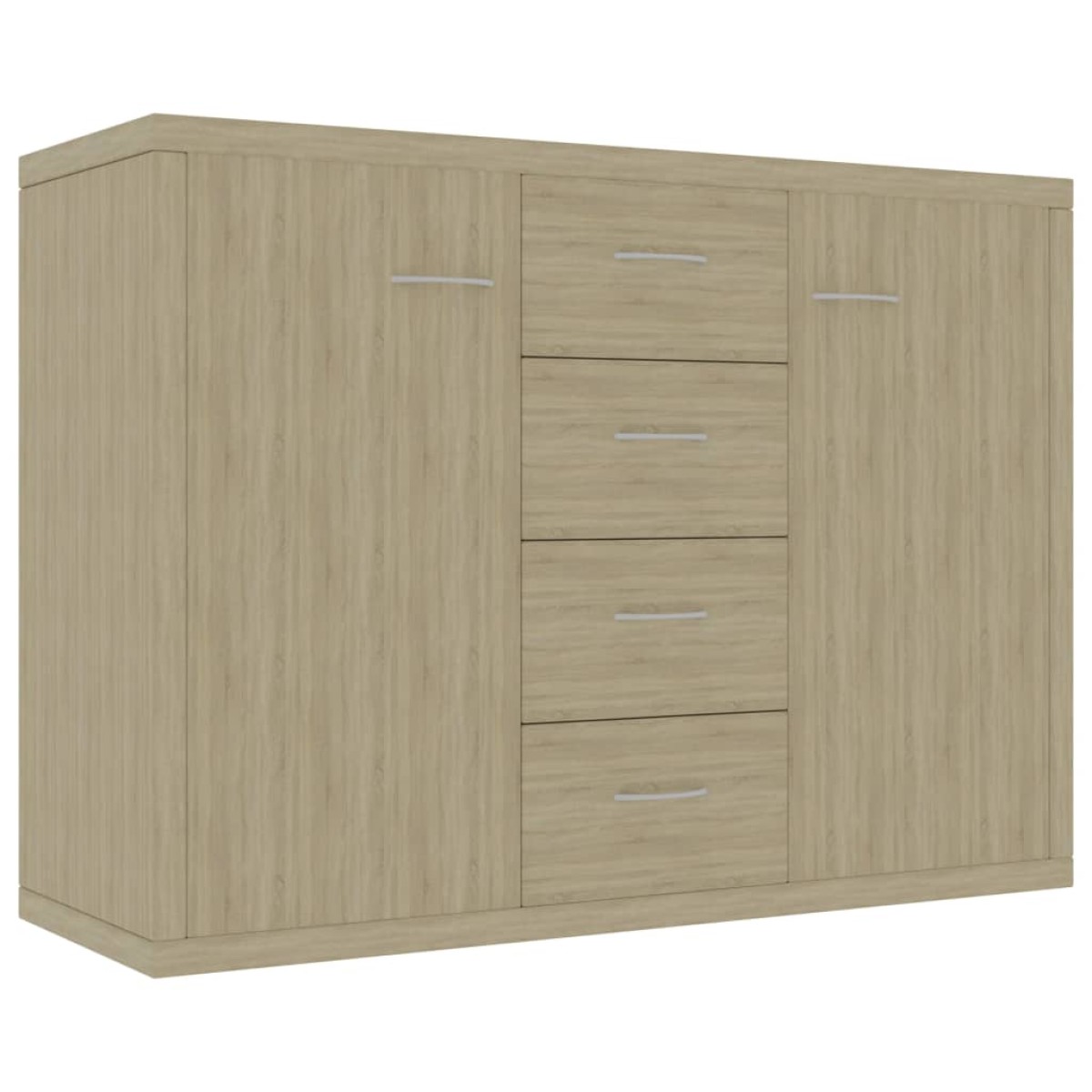 vidaXL Μπουφές Sonoma Δρυς 88 x 30 x 65 εκ. από Μοριοσανίδα
