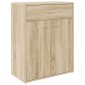 vidaXL Ντουλάπι Sonoma Δρυς 60 x 30 x 75 εκ. από Μοριοσανίδα