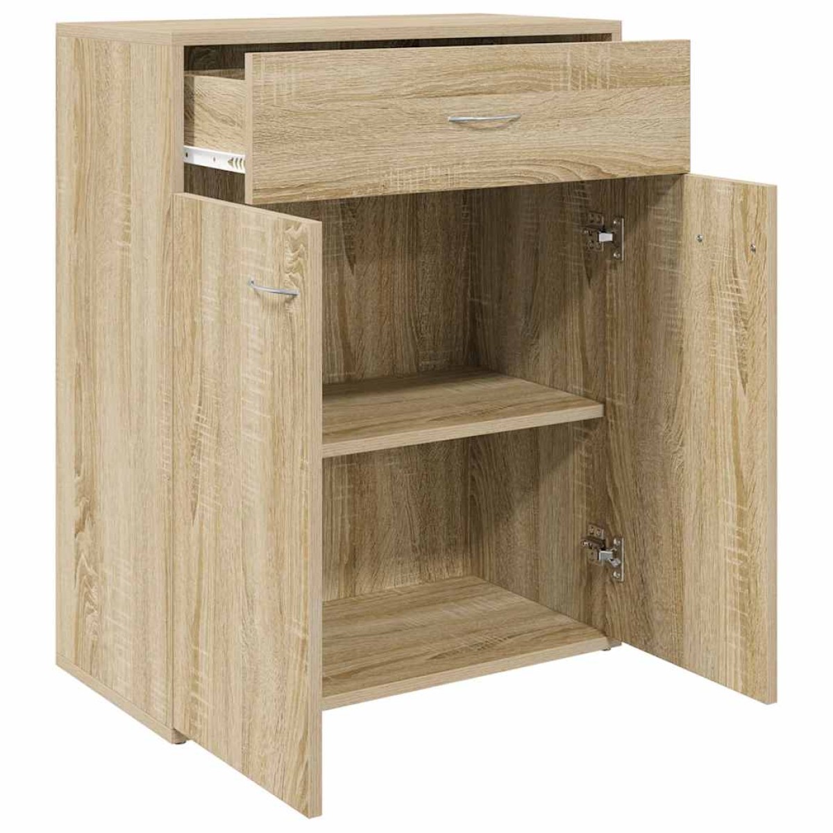vidaXL Ντουλάπι Sonoma Δρυς 60 x 30 x 75 εκ. από Μοριοσανίδα