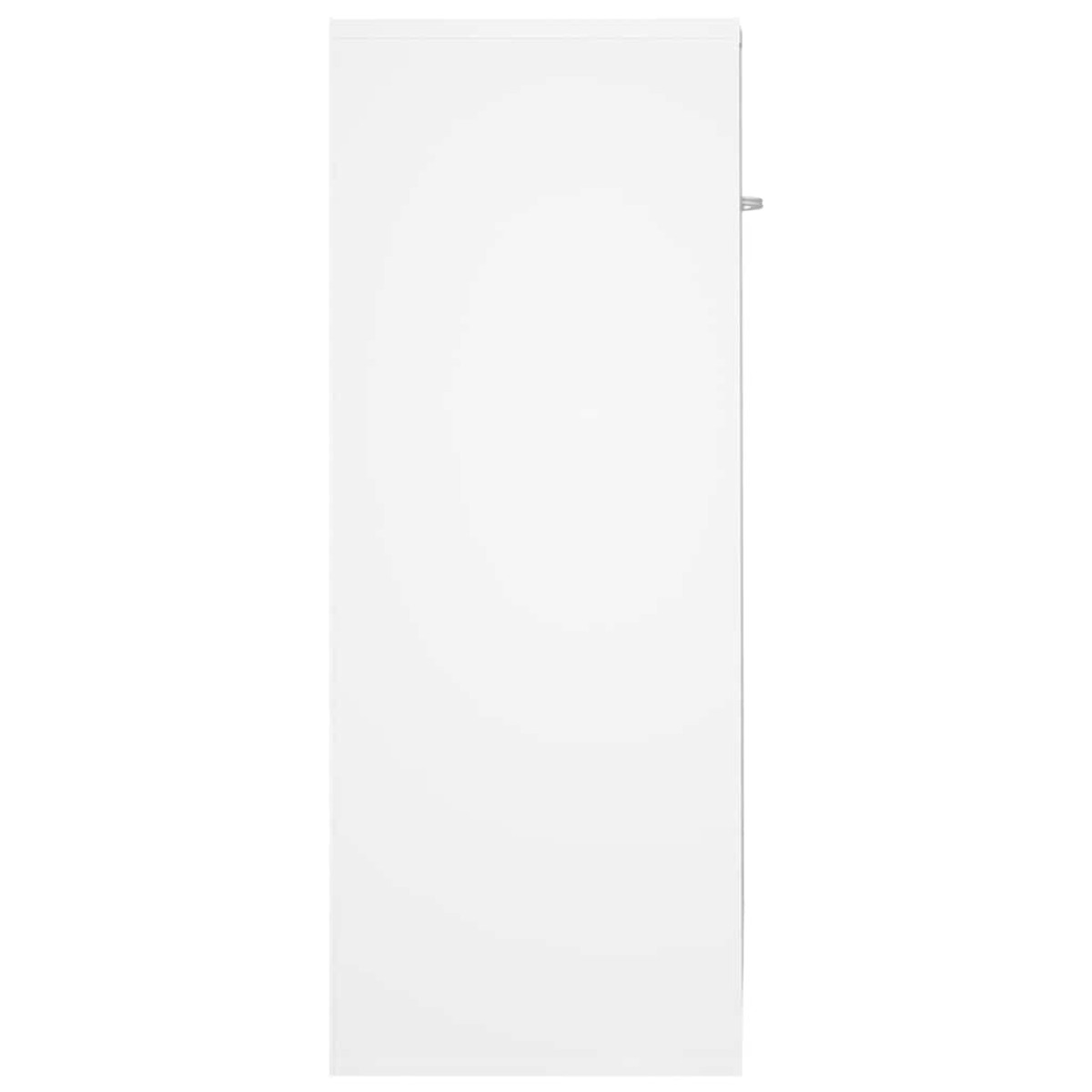 vidaXL Ντουλάπι Λευκό 60 x 30 x 75 εκ. από Μοριοσανίδα