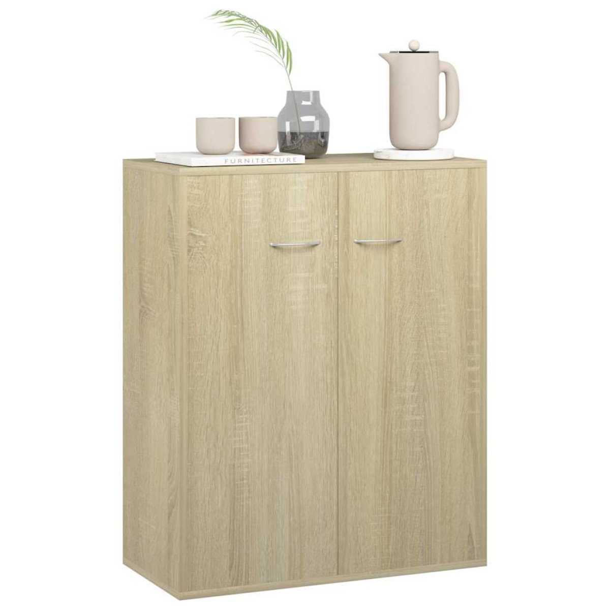 vidaXL Ντουλάπι Sonoma Δρυς 60 x 30 x 75 εκ. από Μοριοσανίδα