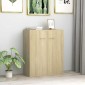 vidaXL Ντουλάπι Sonoma Δρυς 60 x 30 x 75 εκ. από Μοριοσανίδα