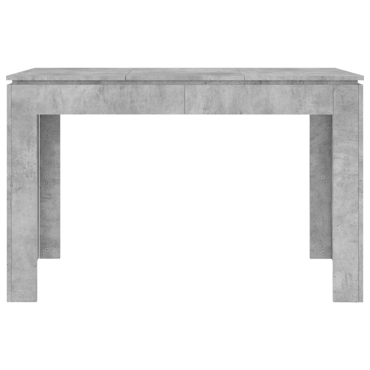 vidaXL Τραπεζαρία Γκρι του Σκυροδέματος 120x60x76 εκ. από Μοριοσανίδα