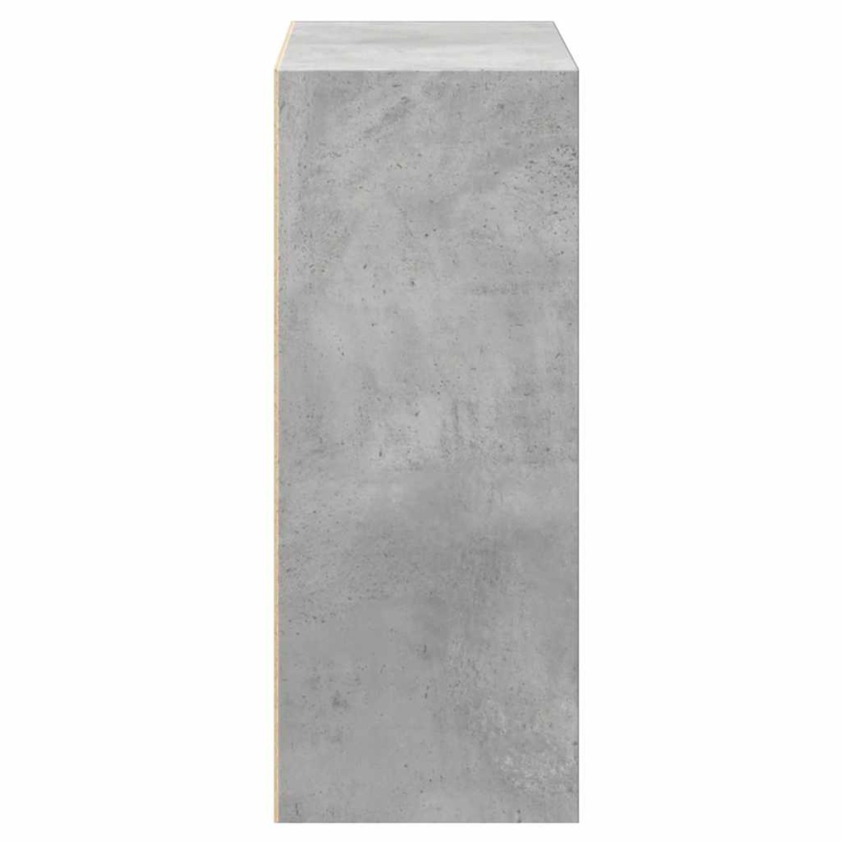 vidaXL Βιβλιοθήκη με 2 Ράφια Γκρι Σκυροδεμ. 60x30x76,5 εκ. Μοριοσανίδα