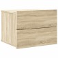 vidaXL Κομοδίνο Χρώμα Sonoma Δρυς 40 x 30 x 30 εκ. από Μοριοσανίδα