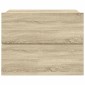 vidaXL Κομοδίνο Χρώμα Sonoma Δρυς 40 x 30 x 30 εκ. από Μοριοσανίδα