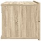 vidaXL Κομοδίνο Χρώμα Sonoma Δρυς 40 x 30 x 30 εκ. από Μοριοσανίδα