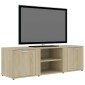 vidaXL Έπιπλο Τηλεόρασης Sonoma Δρυς 120 x 34 x 37 εκ. από Μοριοσανίδα