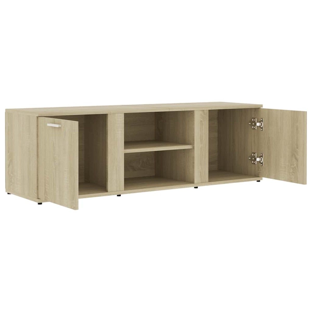 vidaXL Έπιπλο Τηλεόρασης Sonoma Δρυς 120 x 34 x 37 εκ. από Μοριοσανίδα