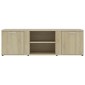 vidaXL Έπιπλο Τηλεόρασης Sonoma Δρυς 120 x 34 x 37 εκ. από Μοριοσανίδα