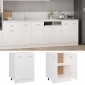 vidaXL Ντουλάπι Δαπέδου Λευκό 60x46x81,5 εκ. Μοριοσανίδα