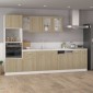vidaXL Ντουλάπι Δαπέδου Sonoma Δρυς 60 x 46 x 81,5 εκ. Μοριοσανίδα