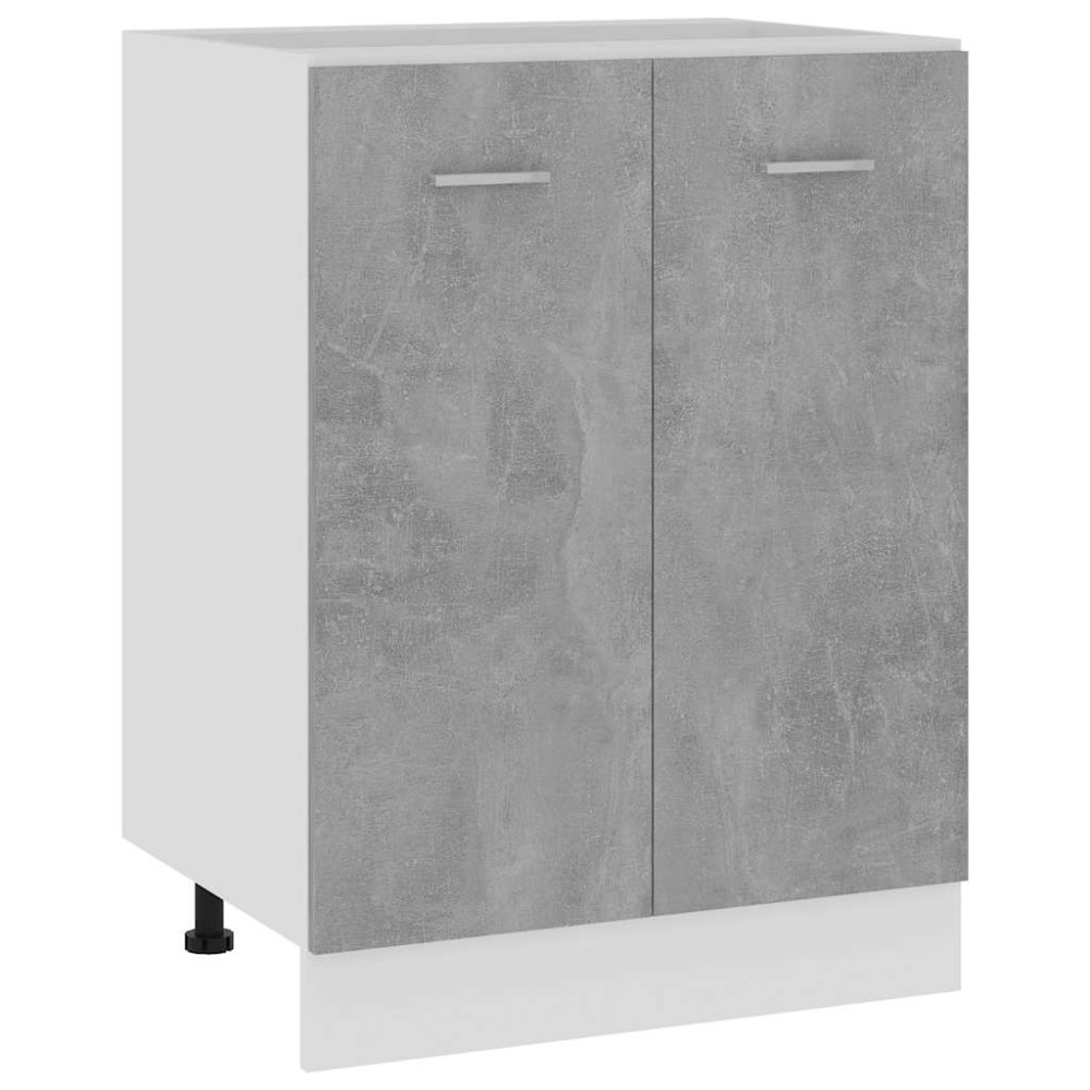 vidaXL Ντουλάπι "Lyon" Γκρι από Σκυρόδεμα 60x46x81,5 εκ. από Τεχνητό Ξύλο