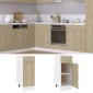 vidaXL Ντουλάπι με Συρτάρι Sonoma Δρυς 30x46x81,5 εκ. Μοριοσανίδα