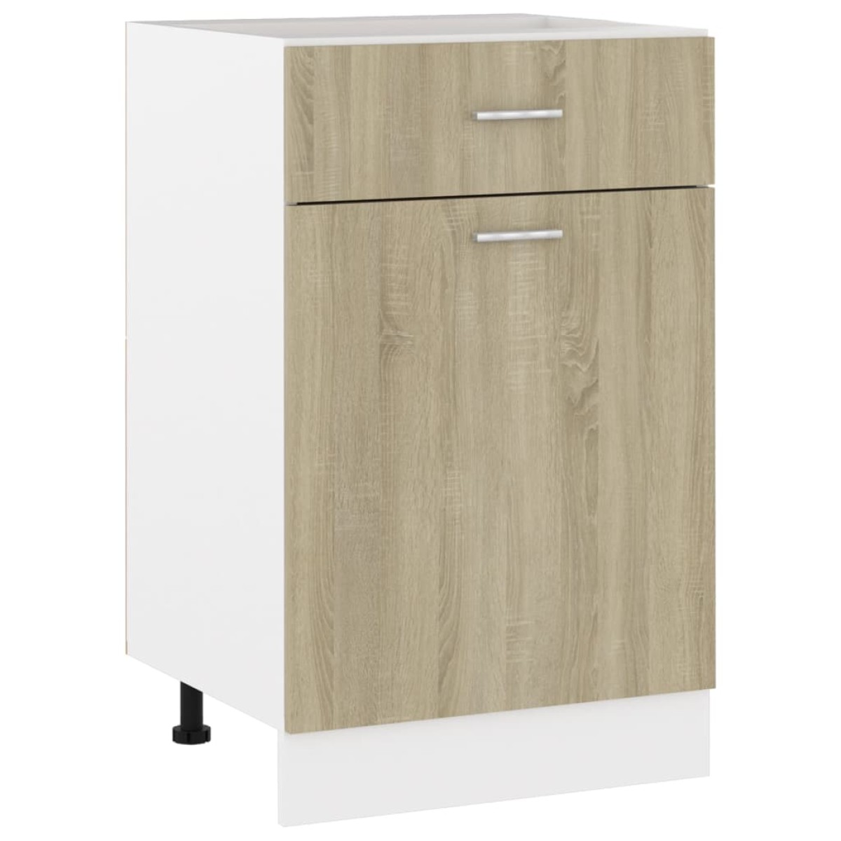 vidaXL Ντουλάπι με Συρτάρι Sonoma Δρυς 50x46x81,5 εκ. Μοριοσανίδα