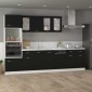 vidaXL Ντουλάπι με Συρτάρι Μαύρο 80x46x81,5 εκ. Μοριοσανίδα