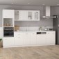 vidaXL Ντουλάπι Κρεμαστό Λευκό 39,5x31x60 εκ. Μοριοσανίδα