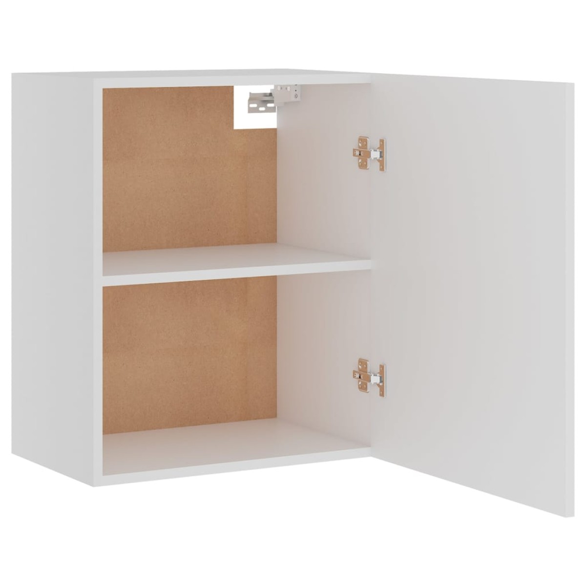vidaXL Ντουλάπι Κρεμαστό Λευκό 50x31x60 εκ. Μοριοσανίδα