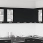 vidaXL Ντουλάπι Κρεμαστό Μαύρο 60 x 31 x 60 εκ. από Μοριοσανίδα