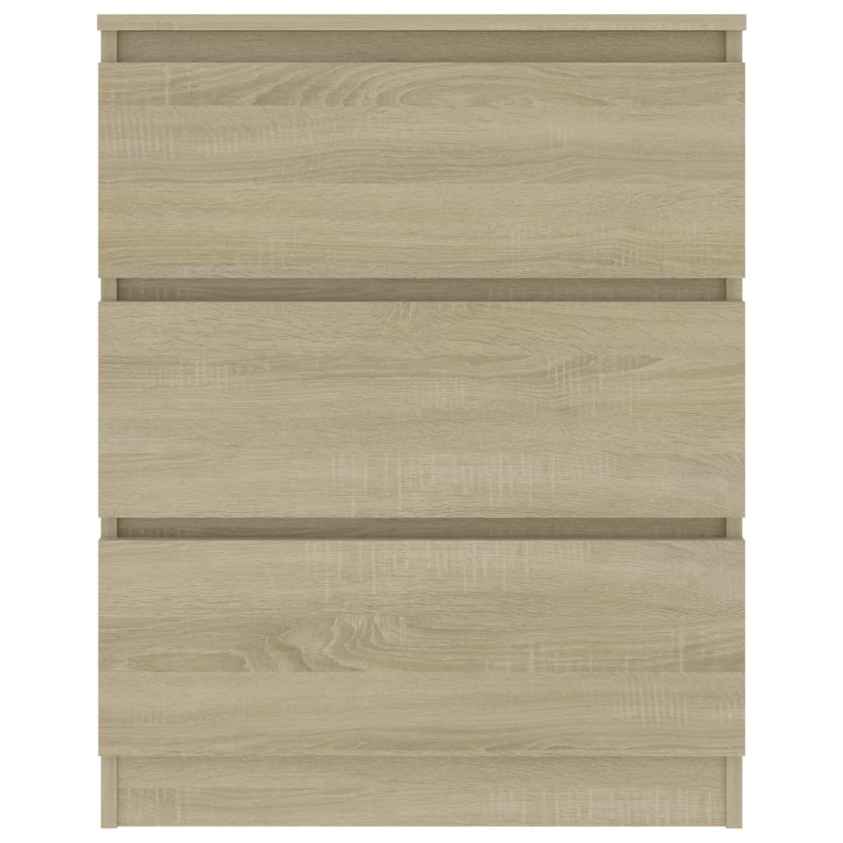vidaXL Συρταριέρα Sonoma Δρυς 60 x 35 x 76 εκ. Επεξεργασμένο Ξύλο