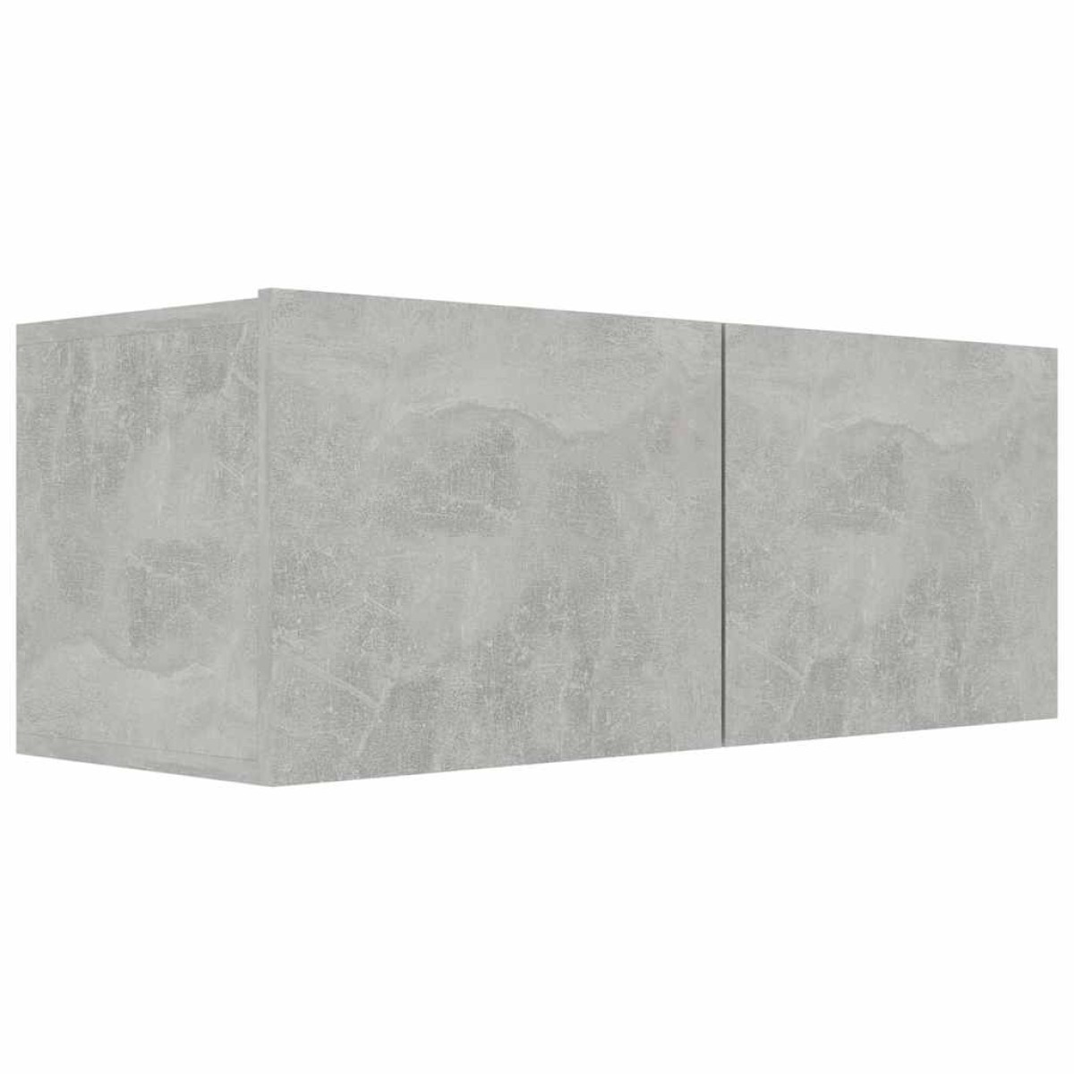 vidaXL Έπιπλο Τηλεόρασης Γκρι Σκυροδέματος 80x30x30 εκ. Μοριοσανίδα
