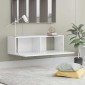 vidaXL Έπιπλο Τηλεόρασης Λευκό 100 x 30 x 30 εκ. από Μοριοσανίδα