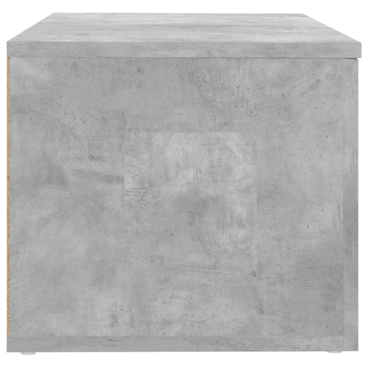 vidaXL Έπιπλο Τηλεόρασης Γκρι Σκυροδέματος 80x34x30 εκ. Μοριοσανίδα