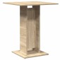 vidaXL Τραπέζι Bistro Χρώμα Sonoma Δρυς 60 x 60 x 75 εκ. Μοριοσανίδα