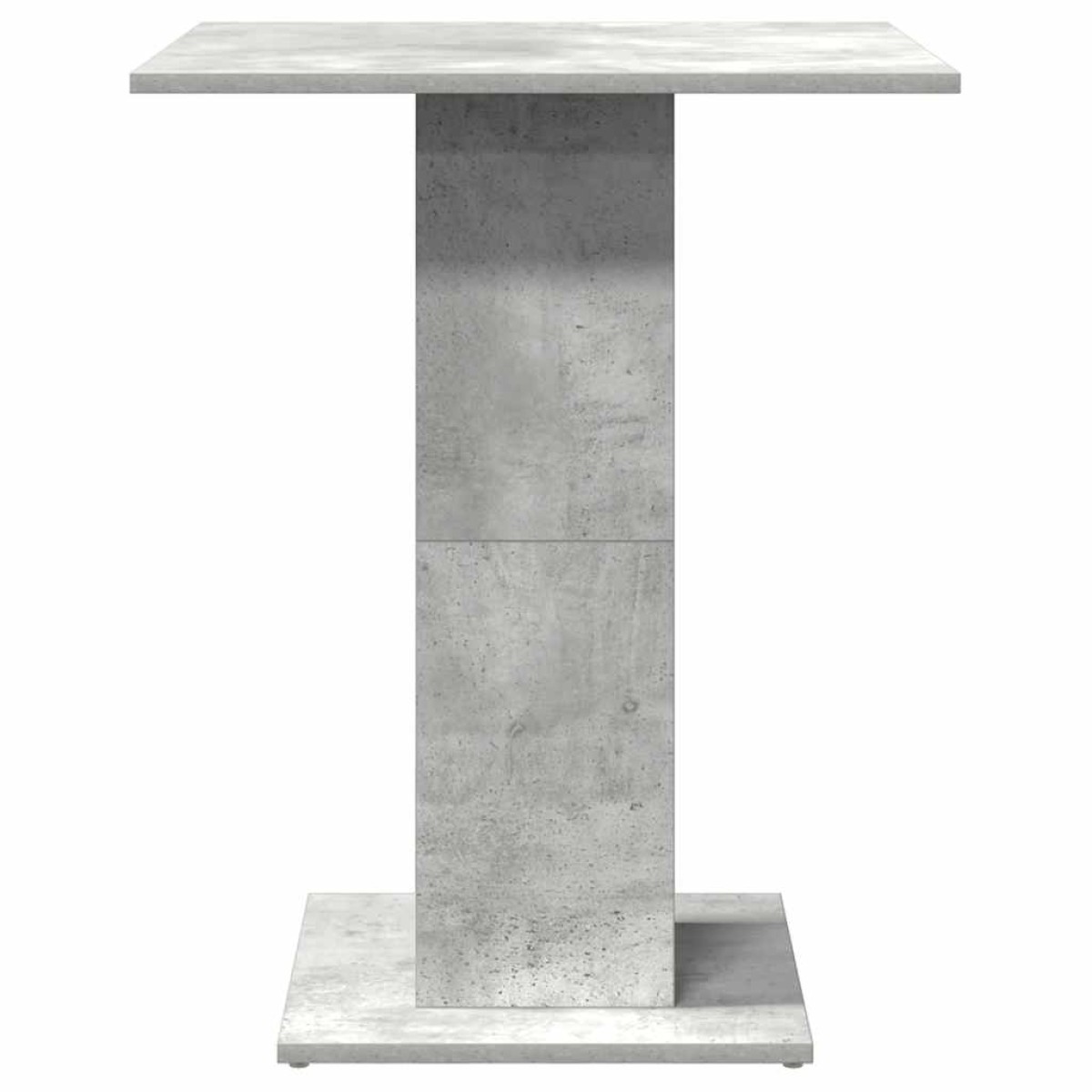 vidaXL Τραπέζι Bistro Γκρι Σκυροδέματος 60 x 60 x 75 εκ. Μοριοσανίδα