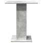 vidaXL Τραπέζι Bistro Γκρι Σκυροδέματος 60 x 60 x 75 εκ. Μοριοσανίδα