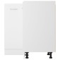 vidaXL Ντουλάπι Δαπέδου Γωνιακό Λευκό 75,5x75,5x80,5 εκ. Μοριοσανίδα