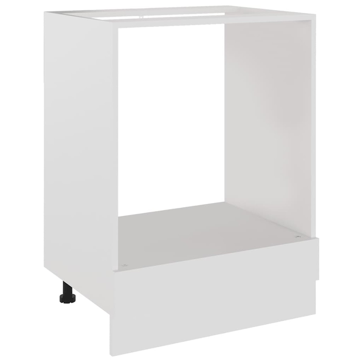 vidaXL Ντουλάπι για Φούρνο Λευκό 60x46x81,5 εκ. Μοριοσανίδα