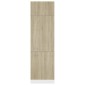 vidaXL Ντουλάπι Ψυγείου Sonoma Δρυς 60x57x207 εκ. Μοριοσανίδα