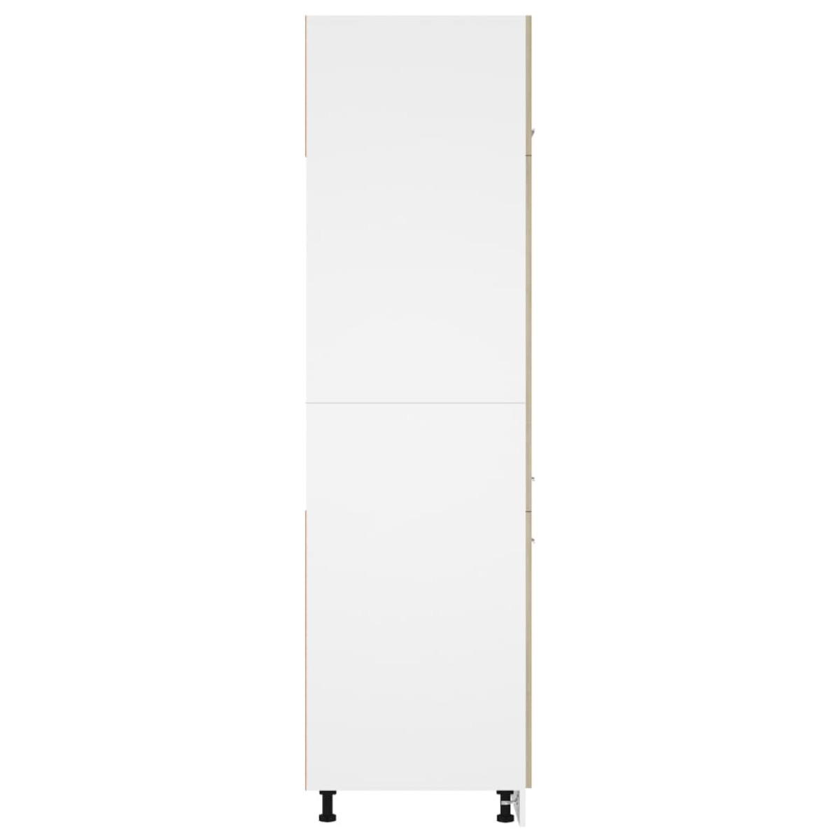 vidaXL Ντουλάπι Ψυγείου Sonoma Δρυς 60x57x207 εκ. Μοριοσανίδα